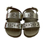 Bonton Gold Sandals - Size 24 (8)