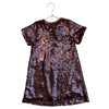 Zara Burgundy Sequin Dress - Size 6