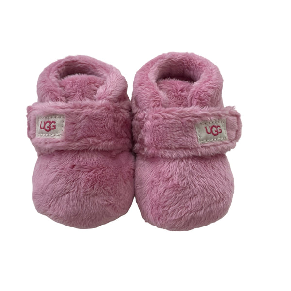 UGG Pink Fleece Booties - Size 0-1