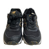 New Balance 574 Black & Gold Sneakers - Size 10.5