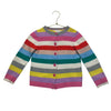 Mini Boden Multi-Color Striped Cardigan Sweater - Size 5-6Y