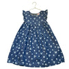 Disney Chambray Minnie & Dot Print Dress - Size 7-8