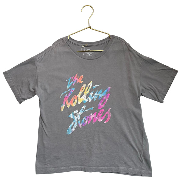 Rolling Stones Light Gray & Pastel T-Shirt - Size L 10
