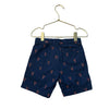 Crewcuts Navy & Red Lobster Print Shorts - Size 4