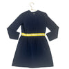 Lacoste Navy & Yellow Dress - Size 8