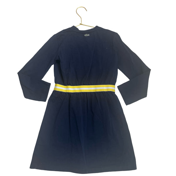 Lacoste Navy & Yellow Dress - Size 8