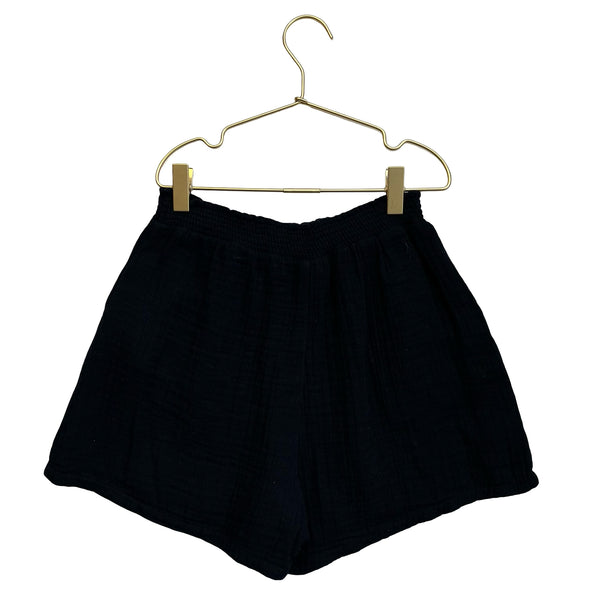 Old Navy Black Crinkle Gauze Shorts - Size M 8