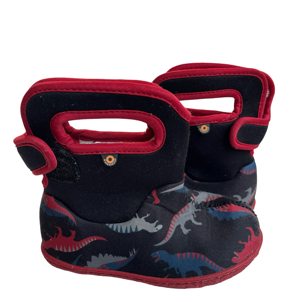 Bogs Black Dino Boots - Size 9