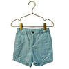 Janie and Jack Mint Green Linen-Cotton Shorts - Size 2T