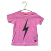 Aviator Nation Pink Bolt T-Shirt - Size 4