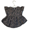 Jamie Kay Gray & Pink Floral Lightweight Corduroy Top - Size 2Y