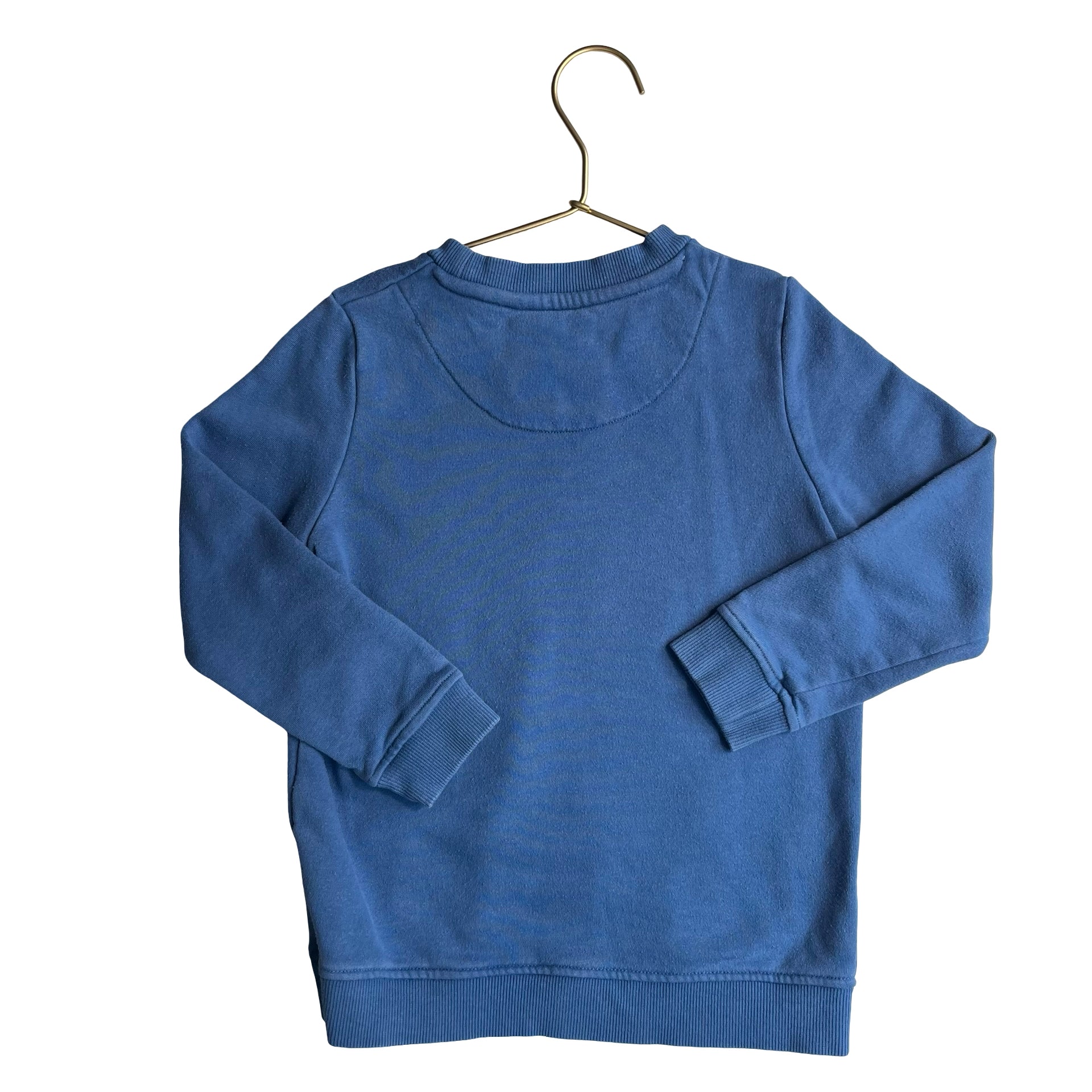 Mini Boden Blue Pegasus & Flower Applique Sweatshirt - Size 6-7Y