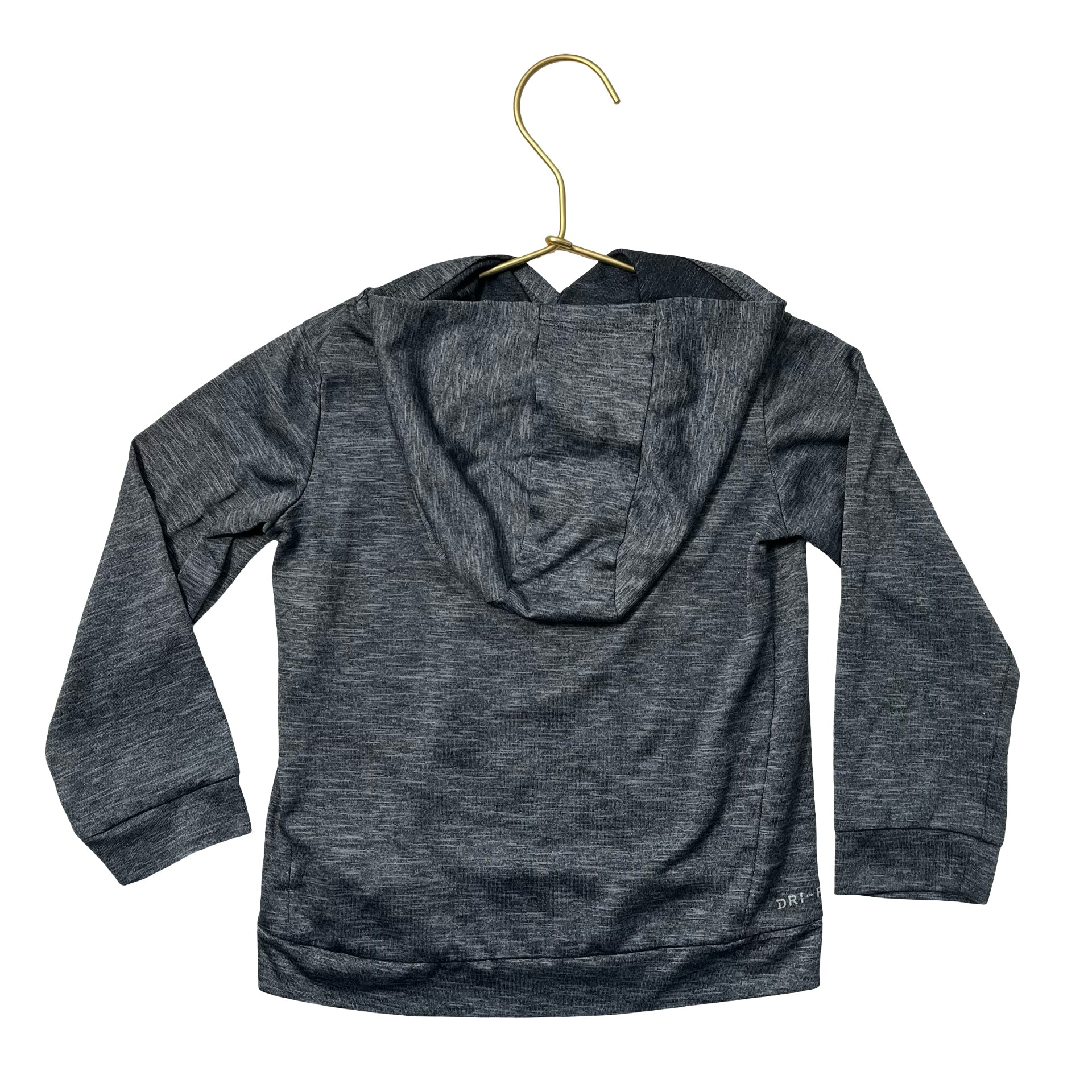 Nike Gray Logo Hooded Athletic Shirt - Size 3T