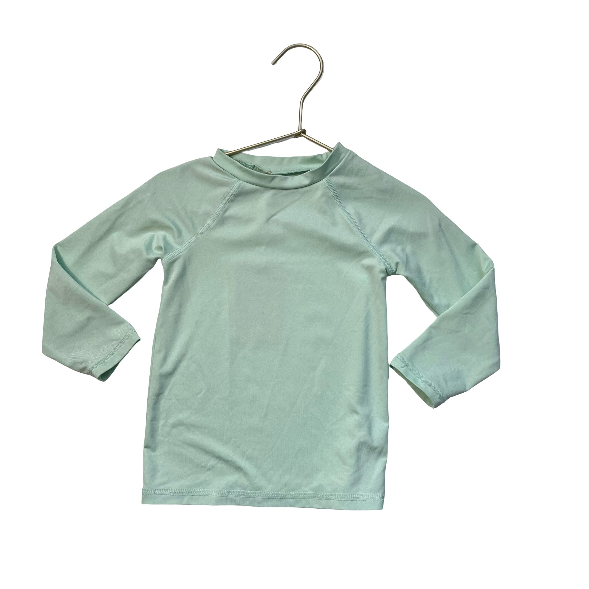 Cat & Jack Mint Green Rash Guard - Size 2T