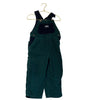 OshKosh Jersey-Lined Green & Navy Corduroy Overalls - Size 3T