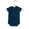 Faherty x Roller Rabbit  Navy Sunshine Onesie - Size 0-3 Months