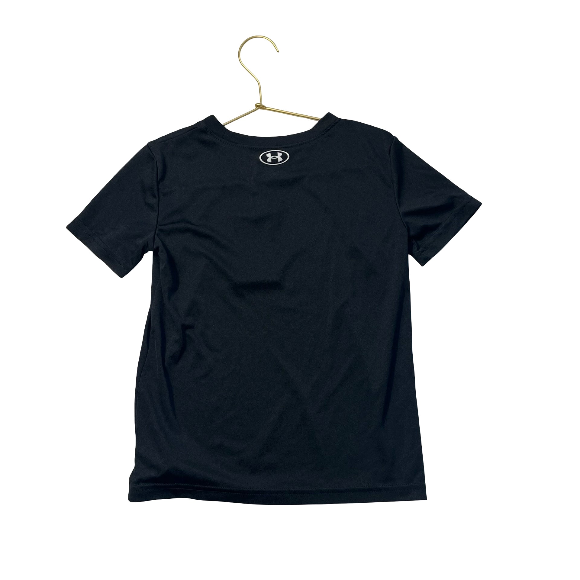 Under Armour Black & Teal Athletic Tee - Size 6