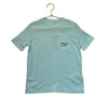 Vineyard Vines Mint Green Fish Whale Graphic T-Shirt - Size 6