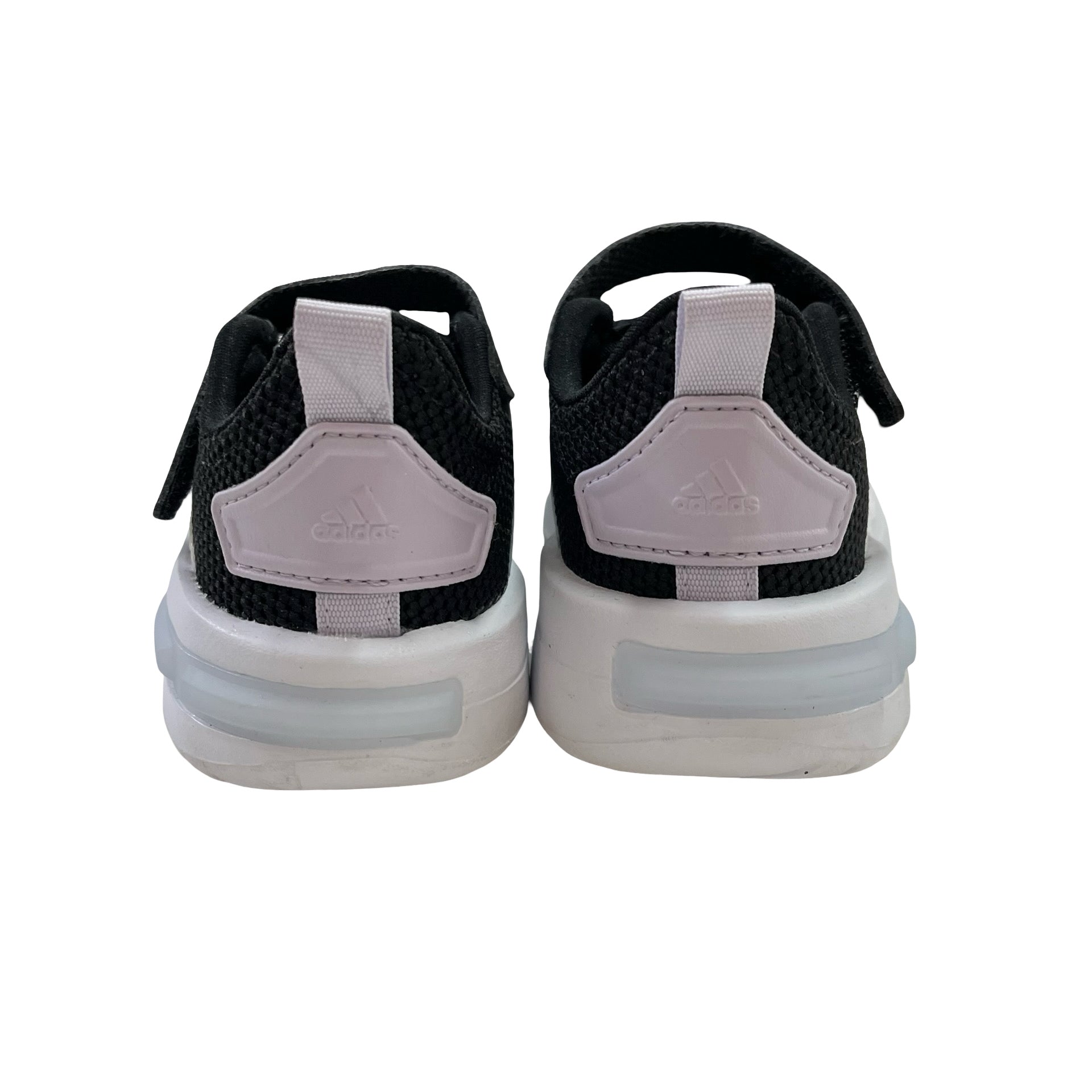 Adidas Black, Lavender & Iridescent Sneakers - Size 5K