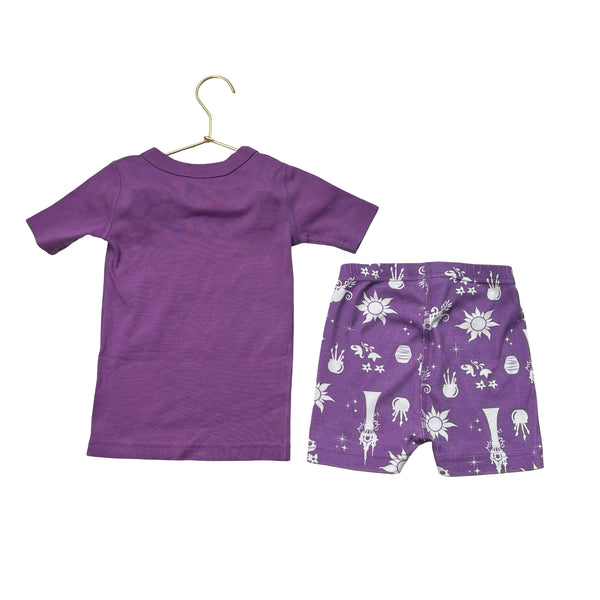 Hanna Andersson x Disney Purple Rapunzel PJ Set - Size 4
