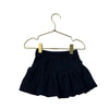 Zara Navy Bubble-Hem Skirt - Size 4