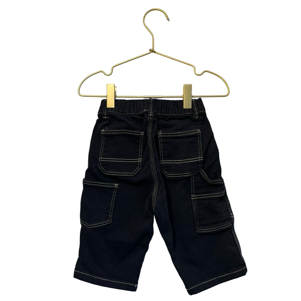 Zara Black Carpenter Pants - Size 9-12 Mo
