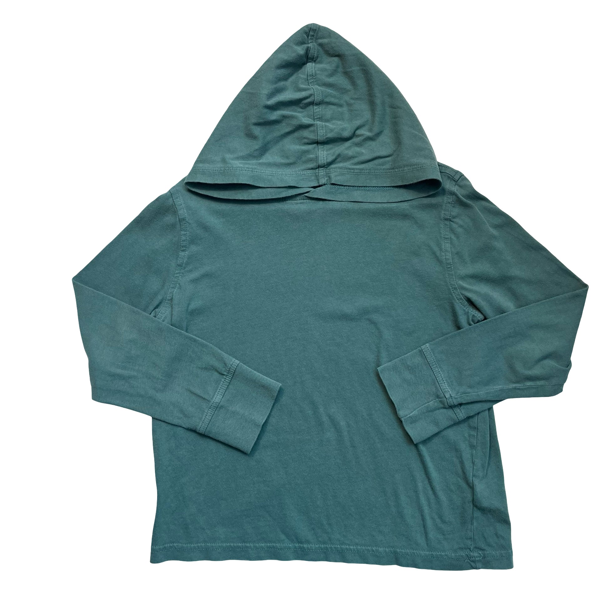 Crewcuts Green Hooded Shirt - Size S 6-7