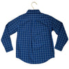 Janie and Jack Blue Plaid Button Down Shirt - Size 5