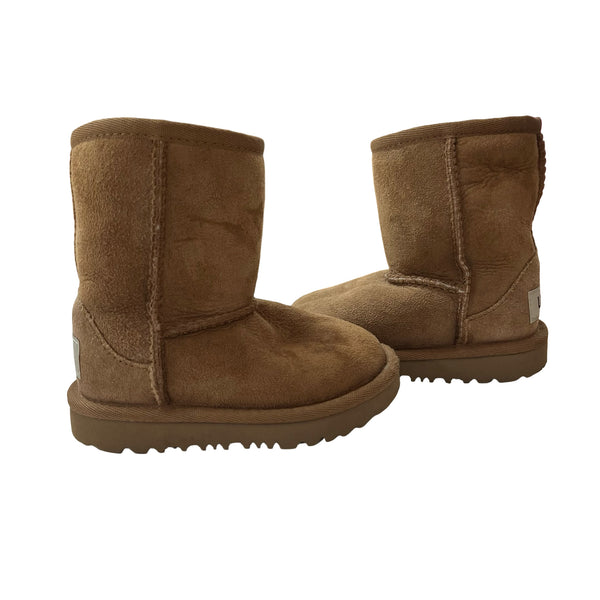 UGG Chestnut Shearling Boots - Size 6