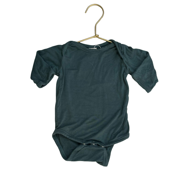 Kate Quinn Dark Teal Onesie Bodysuit - Size 3-6 Mo
