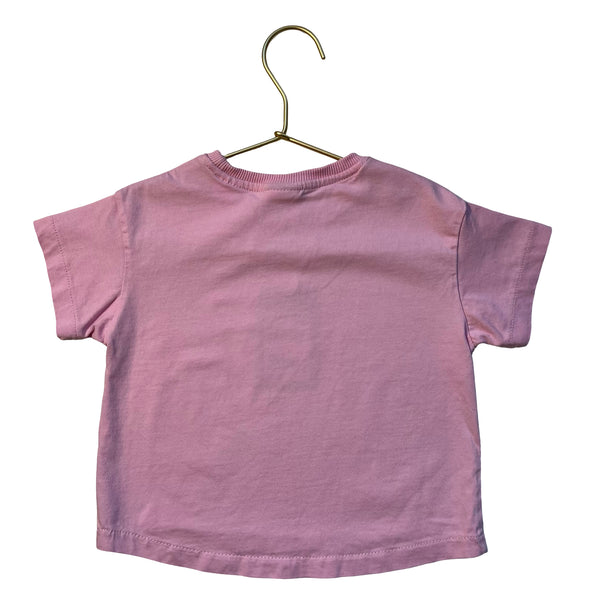 Zara Pink T-Shirt - Size 2