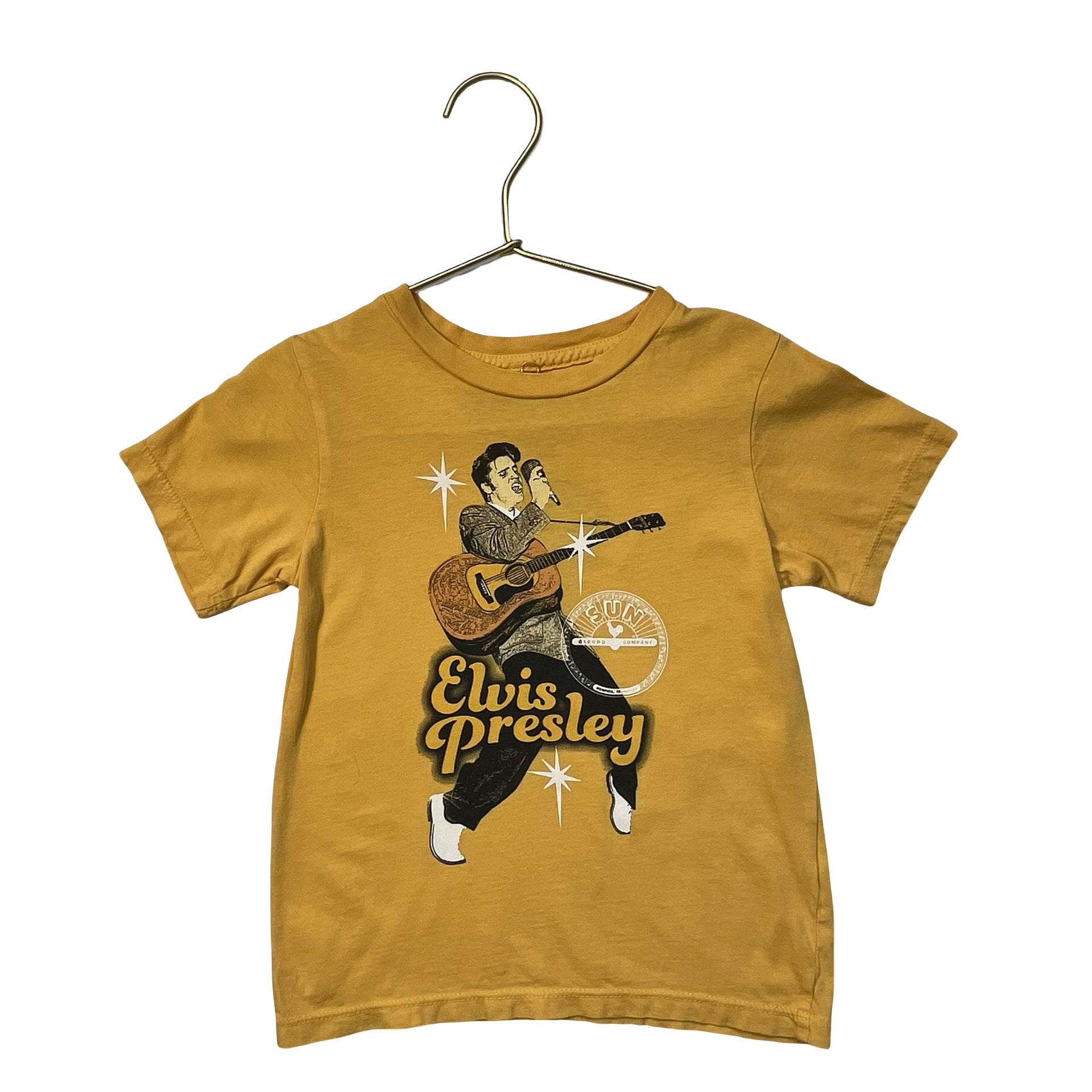 Rowdy Sprout Yellow Elvis Presley T-Shirt - Size 18-24 Mo
