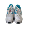 Nike Air Max White, Aqua, Pink, Black Sneakers - Size 4C
