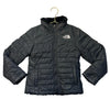 North Face Reversible Black Faux Fur & Puffer Jacket - Size XS 6