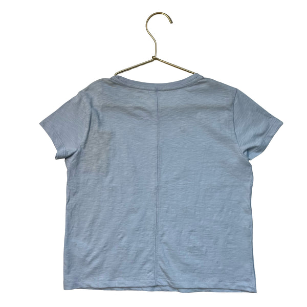 Crewcuts Light Blue & Navy Heart T-Shirt - Size M 8-9