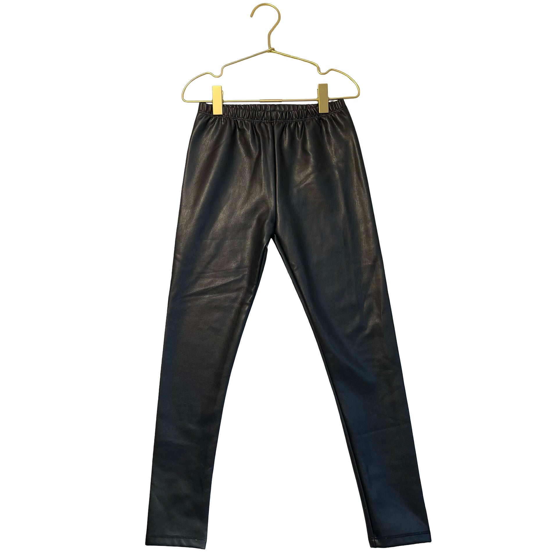 Splendid Black Faux Leather Leggings - Size 7