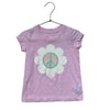 Feather 4 Arrow Pink Peace Tee - Size 3T