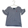 Polo Ralph Lauren Navy & White Striped T-Shirt - Size 5