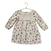Zara Ivory Floral & Crochet Dress - Size 3