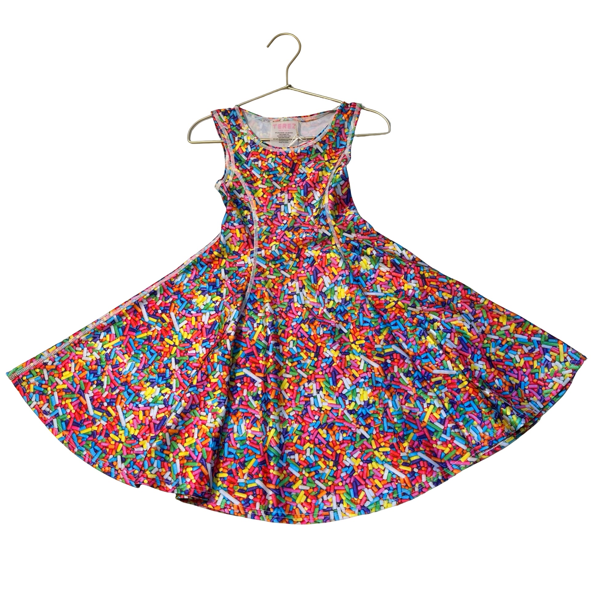 Terez Sprinkle Print Dress - Size 6