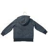 Primary Sherpa-Lined Dark Gray Hooded Sweatshirt - Size 2-3