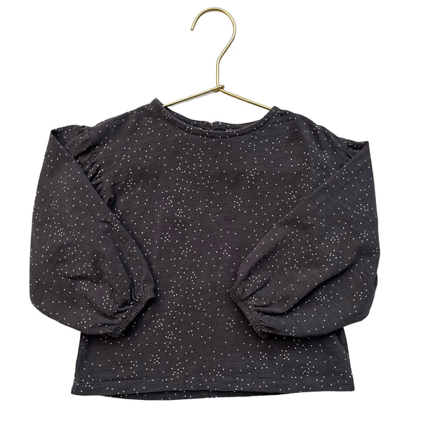 Zara Gray Dot Top - Size 2-3