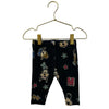 Zara x Disney Black Character Print Pants - Size 3-6 Mo