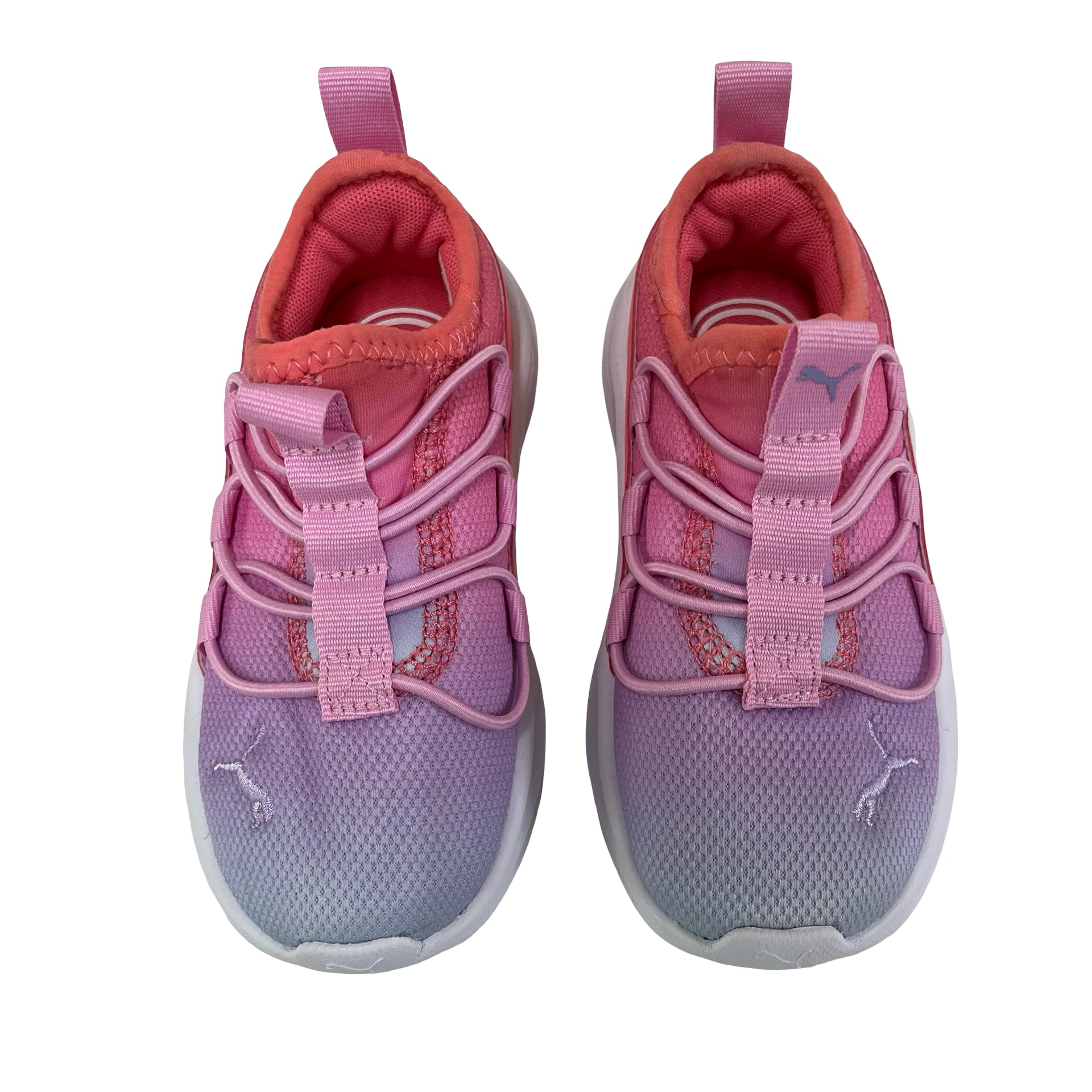 Puma Peach, Pink, Lavender Slip-On Sneakers - Size 8C
