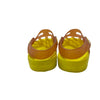 Crocs 'Shirley' Orange & Yellow Sandals - Size C10