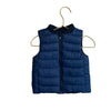 Jacadi Navy & Blue Reversible Puffer Vest - Size 12 Months