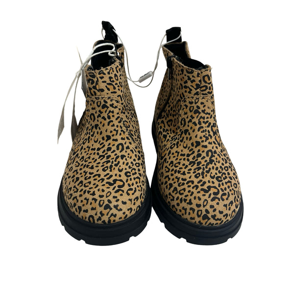 Zara Leopard Print Ankle Boots with Tags - Size 9.5 (26)