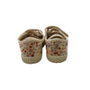 Blush Floral Velcro Sneakers - Size 22 (6)