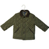 Polo Ralph Lauren Olive Green Quilted Jacket - Size 3