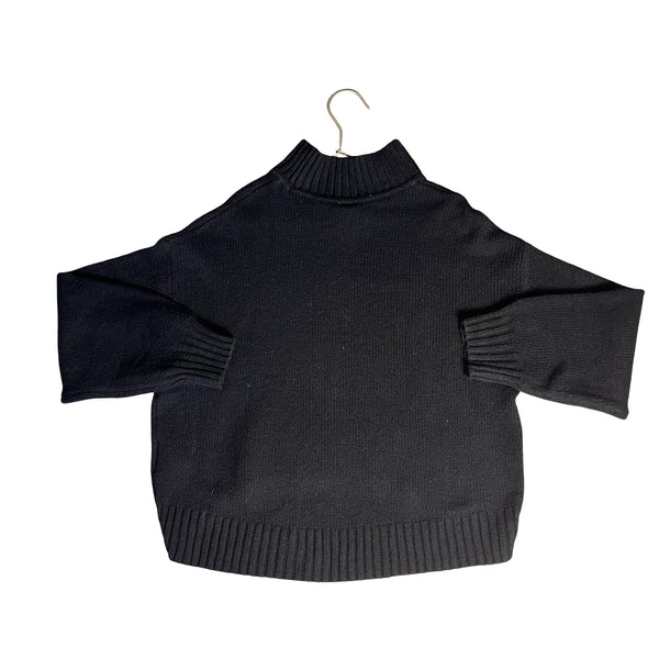 Gap Kids Black Mock Neck Sweater - Size M 8